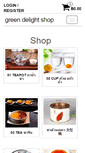 Mobile Screenshot of greendelightshop.com